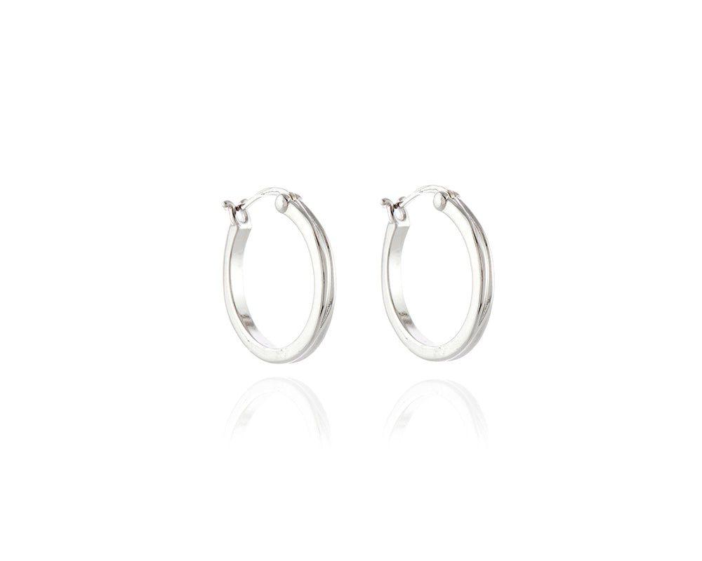 Cachet London Keely 12mm Silver Earrings