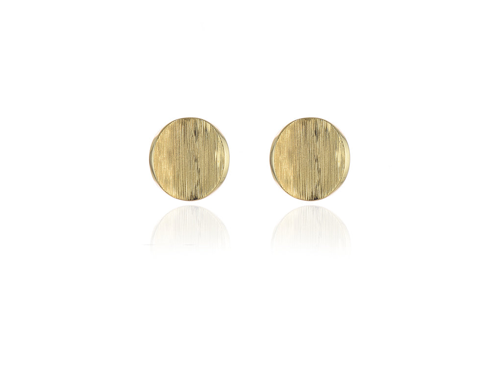 Cachet London Caspain Gold Clip On Earrings