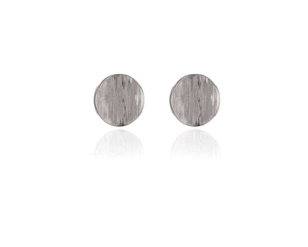 Cachet London Caspain Silver Clip On Earrings