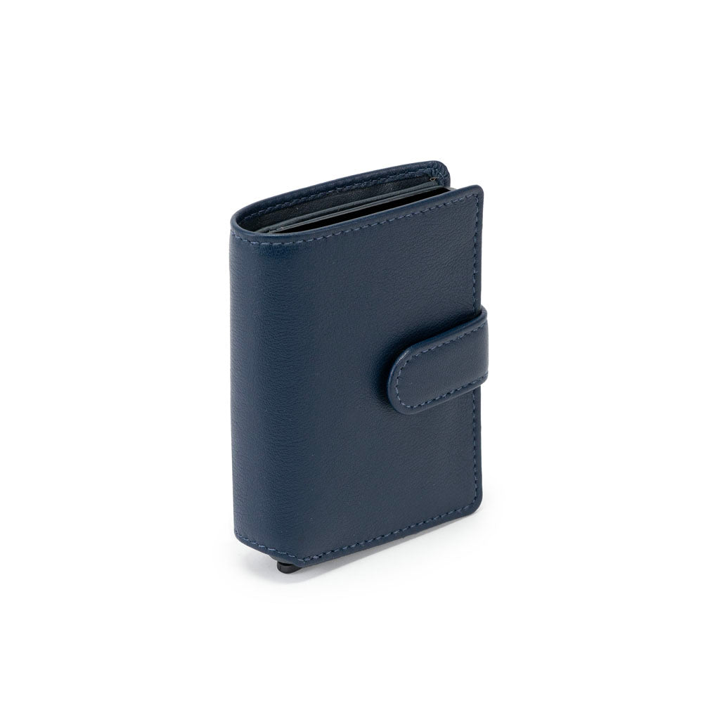 Campo Marzio Axel Card Holder - Ocean Blue