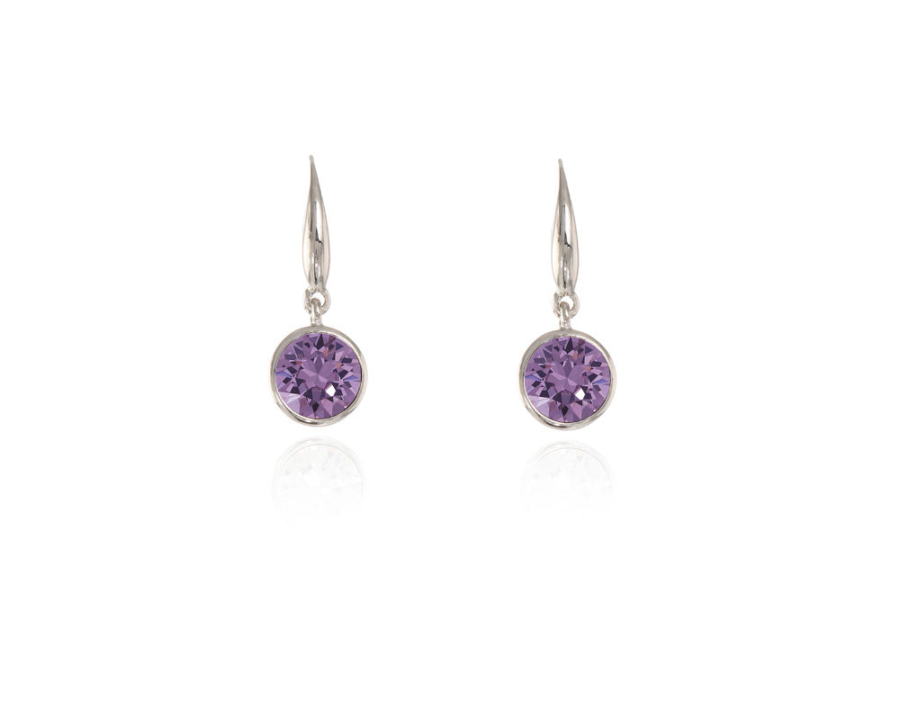 Cachet London Ebba Silver Tanzanite Earrings