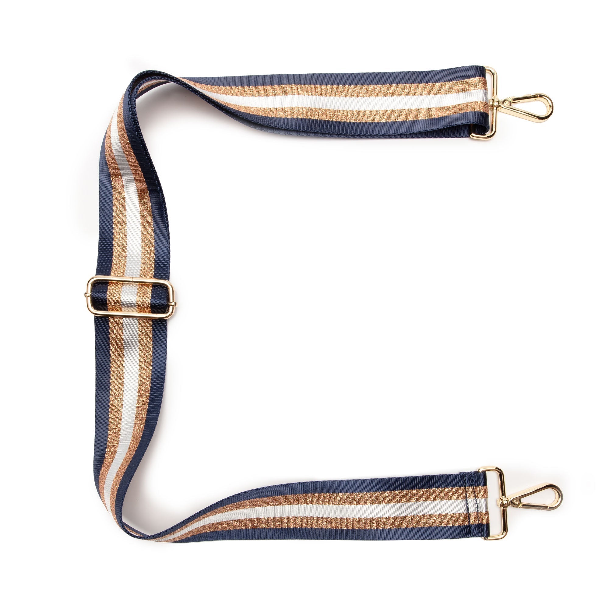 Elie Beaumont Crossbody strap - Navy Copper