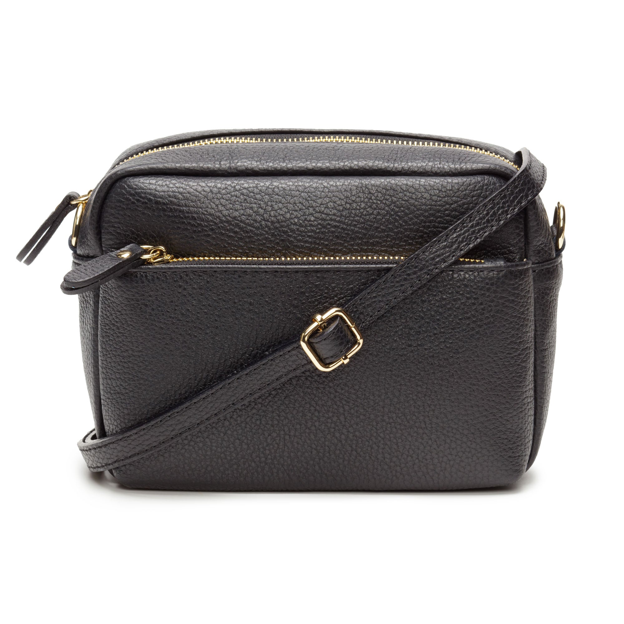 Elie Beaumont Crossbody Town Bag Black