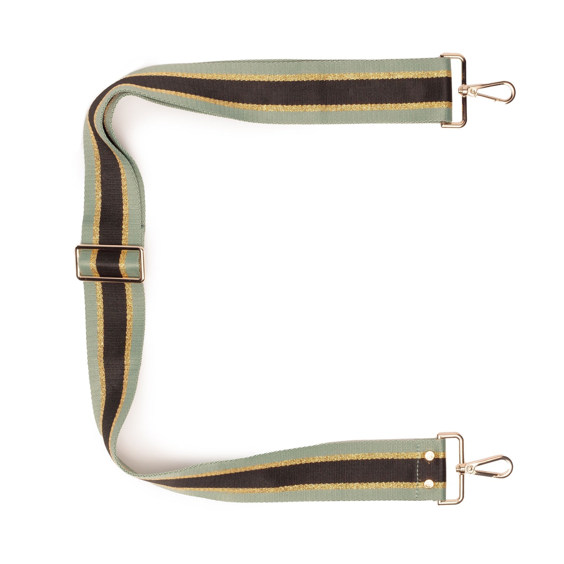 Elie Beaumont Crossbody strap - Jade Stripe Strap