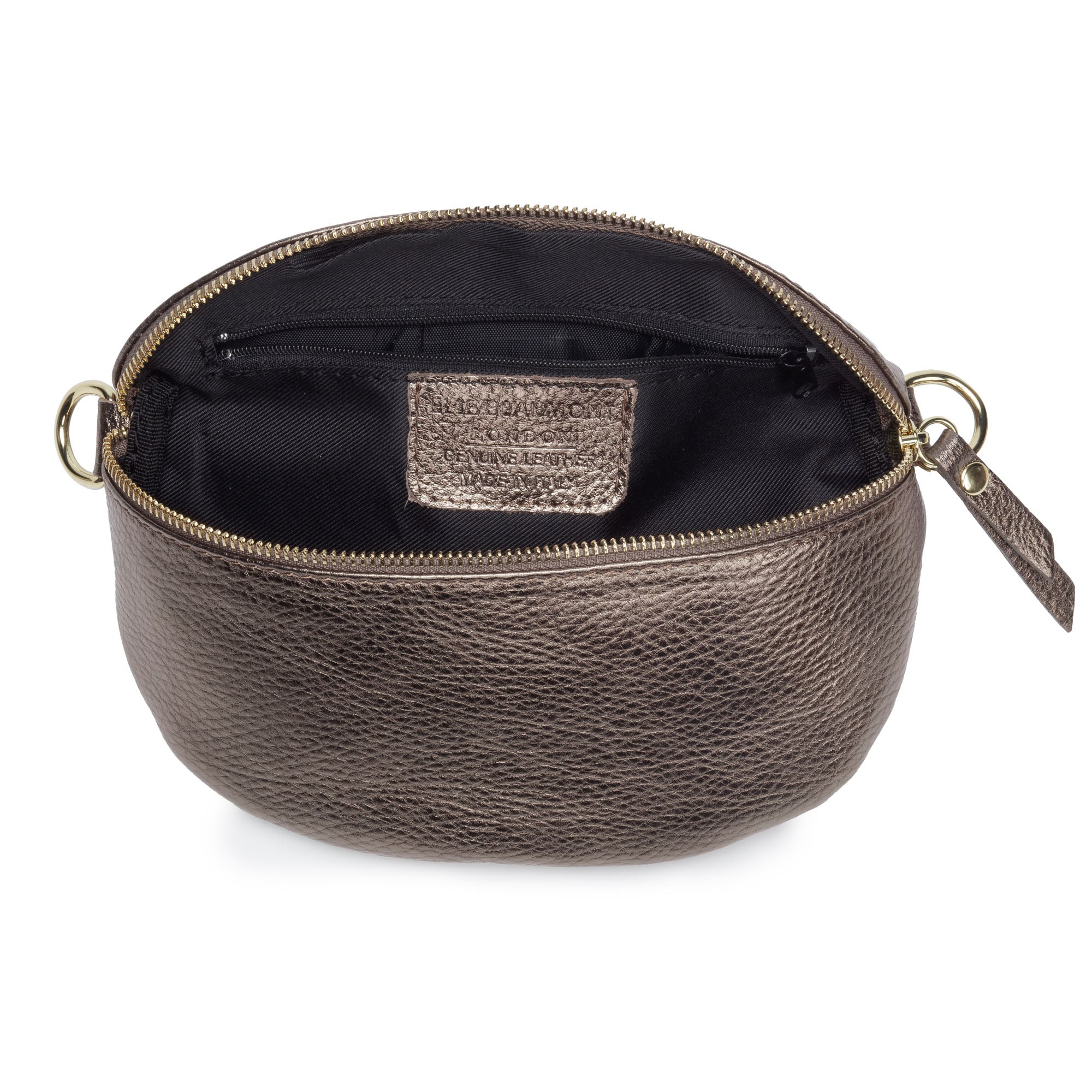 Elie Beaumont Sling Bag - Bronze with Mosaic Strap