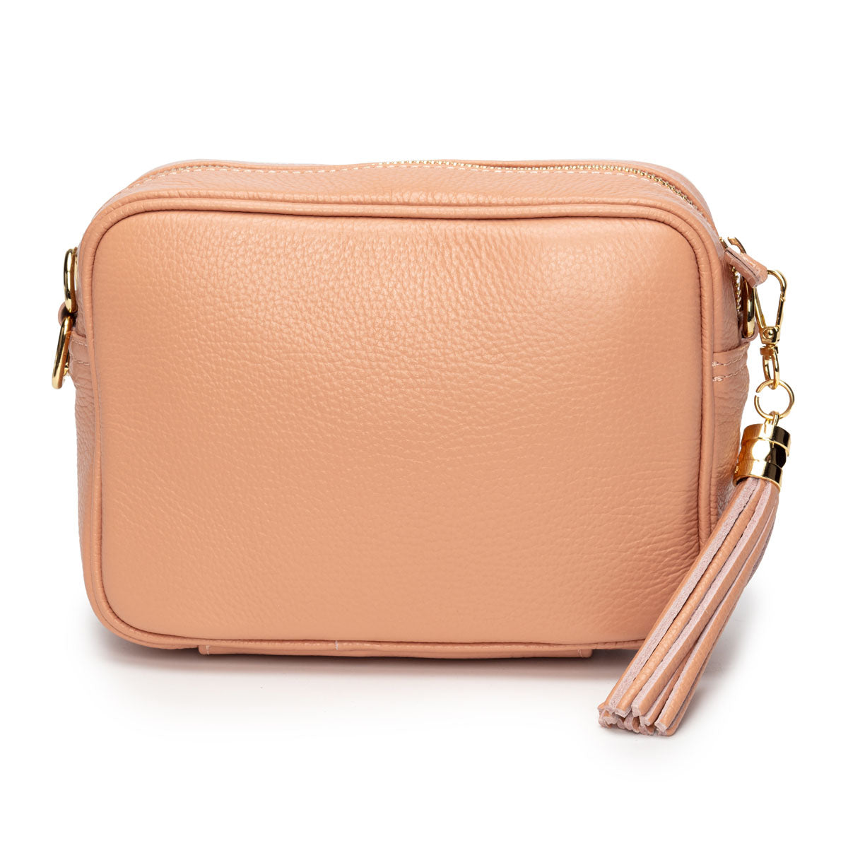 Elie Beaumont Crossbody Tassel Salmon Pink