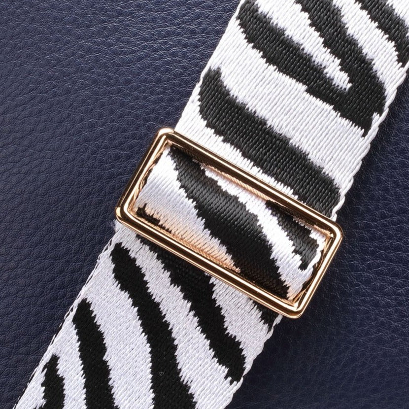 Elie Beaumont Crossbody strap - Zebra