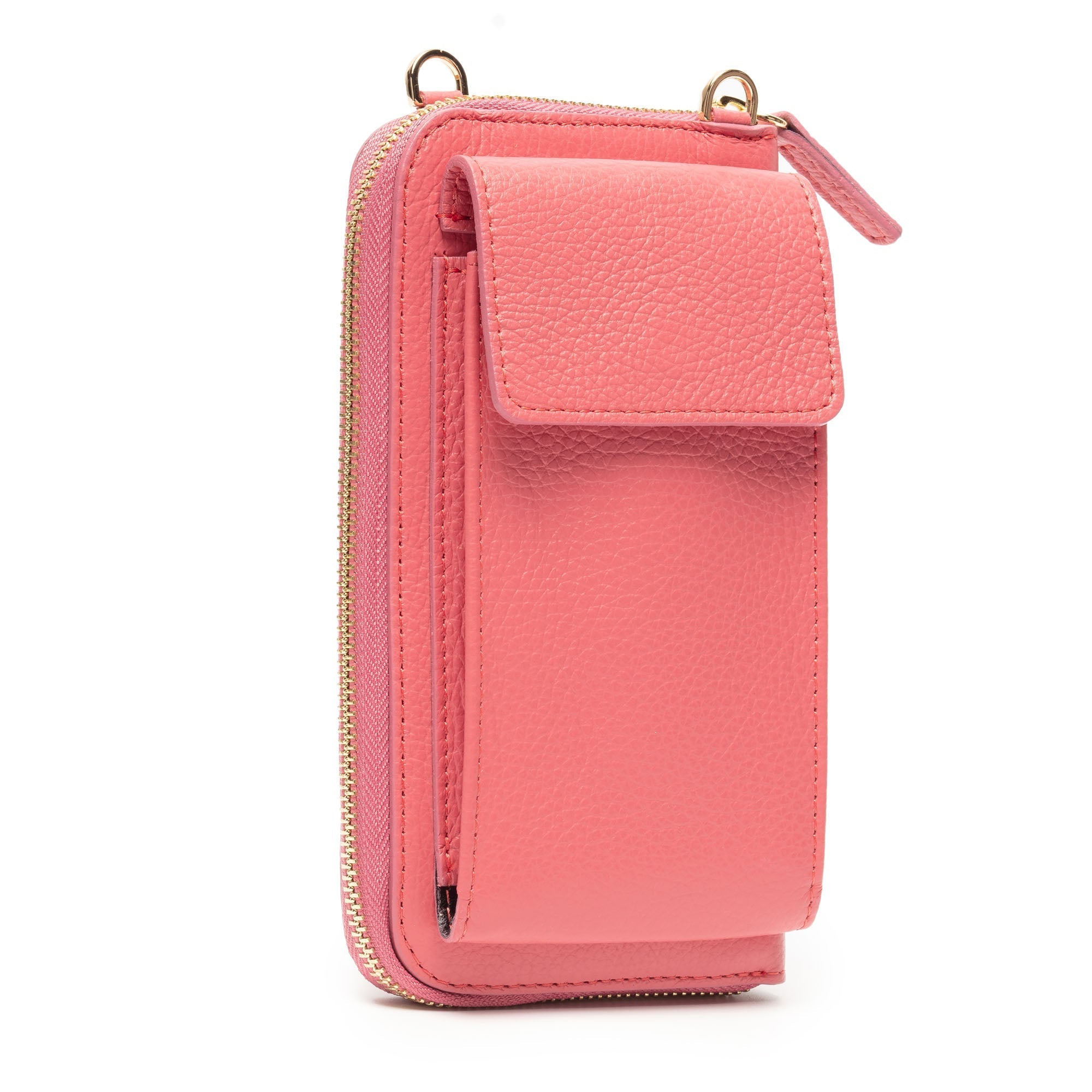 Elie Beaumont Phonebag Strawberry (Champagne Stripes strap)