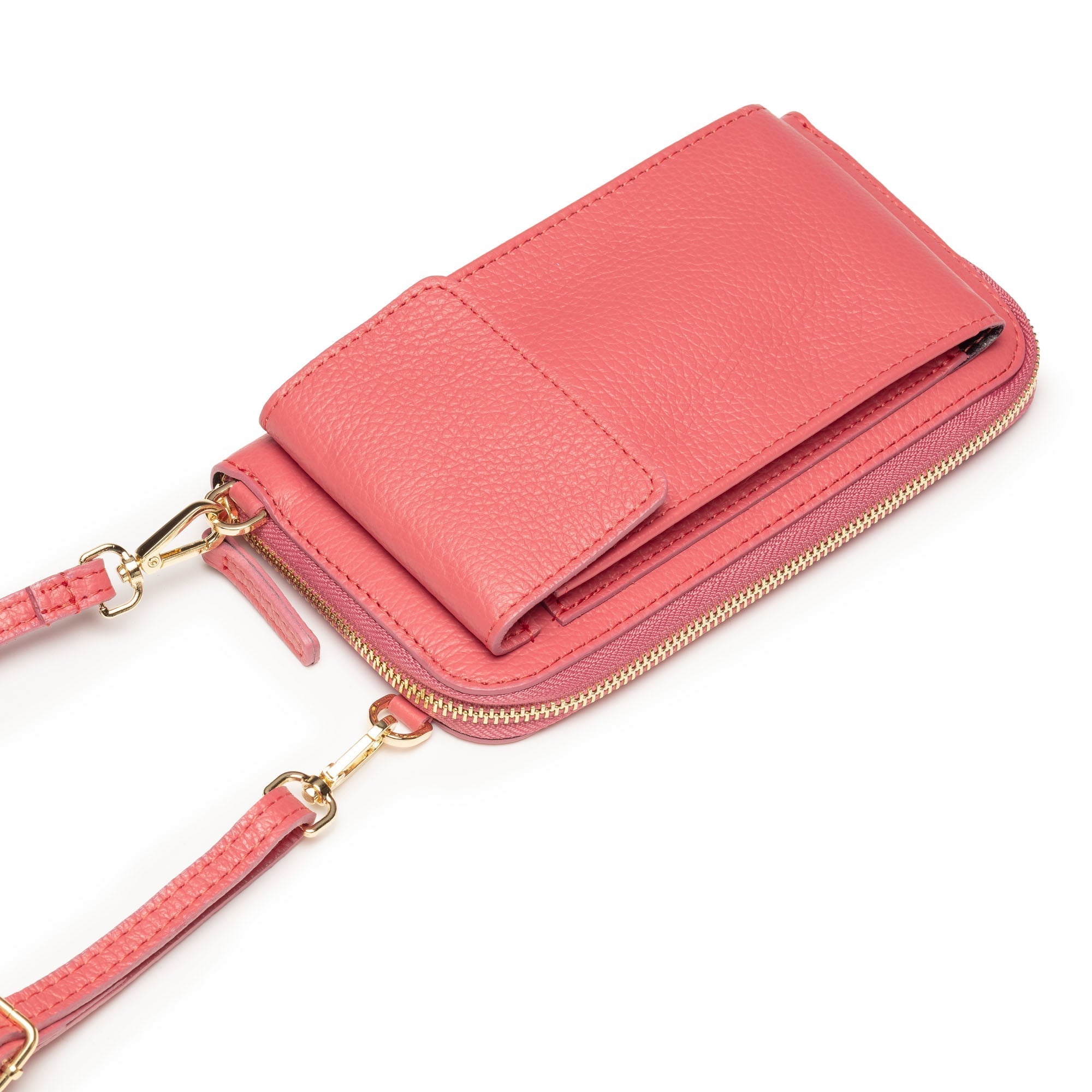 Elie Beaumont Phonebag Strawberry (Champagne Stripes strap)