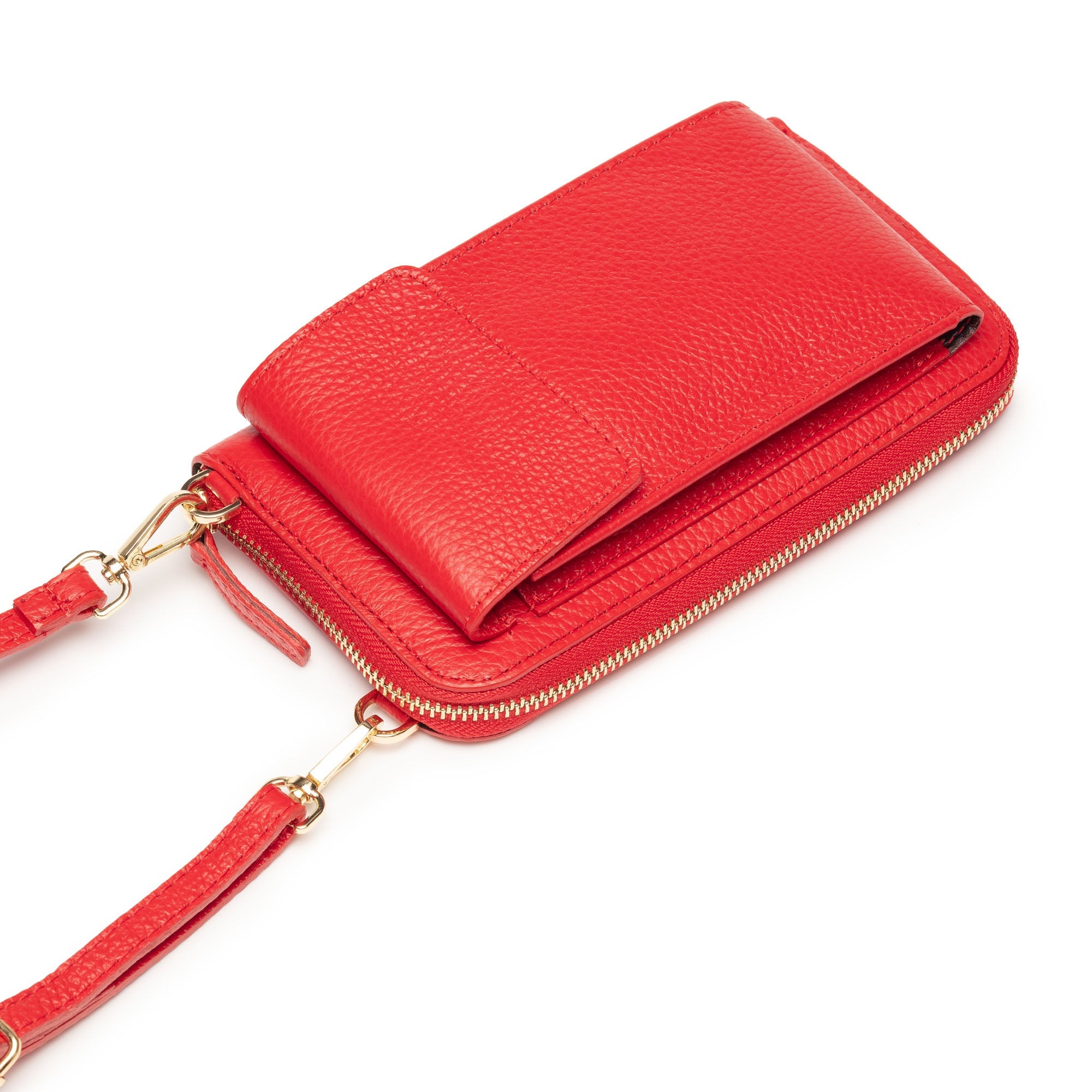 Elie Beaumont Phonebag Red (Baroque strap)