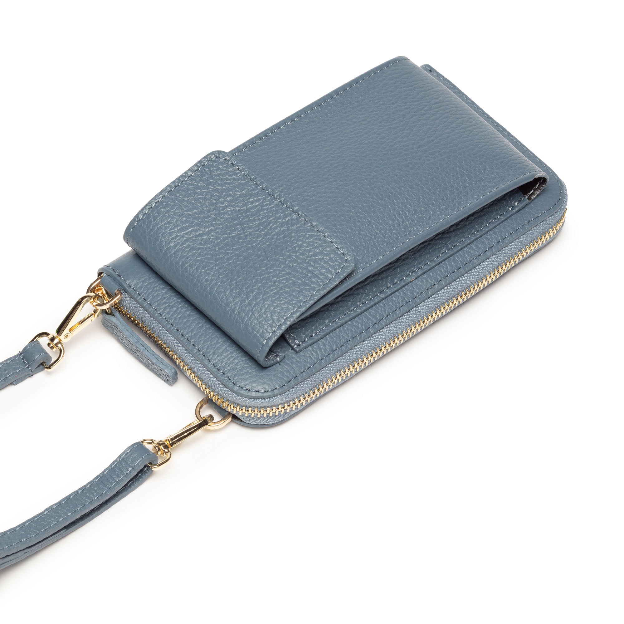 Elie Beaumont Phonebag Light Blue (Aztec strap)