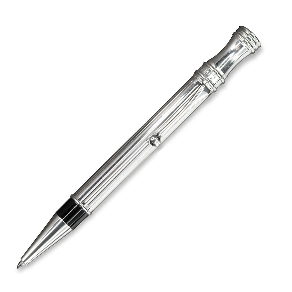 Campo Marzio Filigree Ballpoint Pen - Multiline Silver