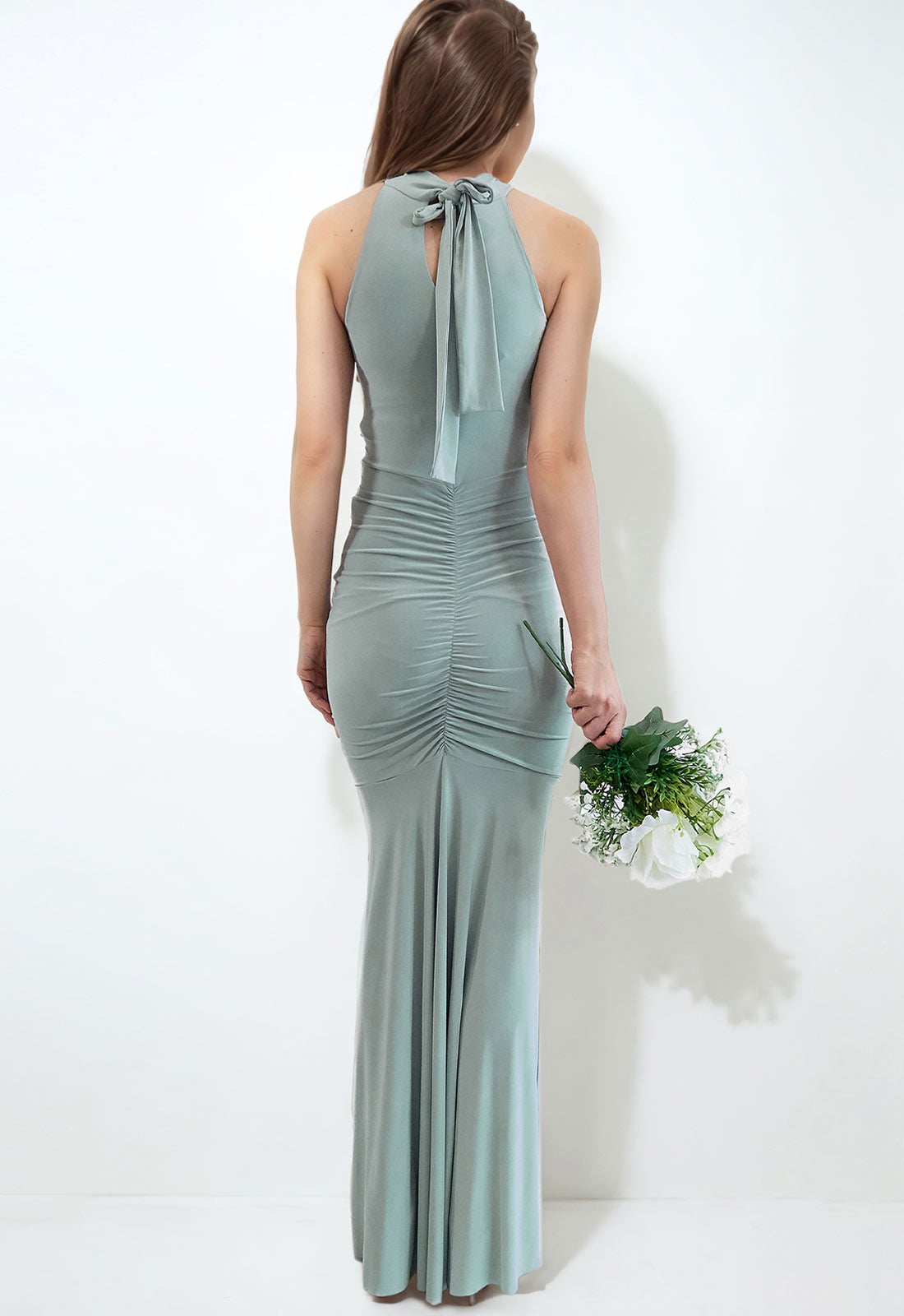 Honor Gold Sage Green Kyra Maxi Dress