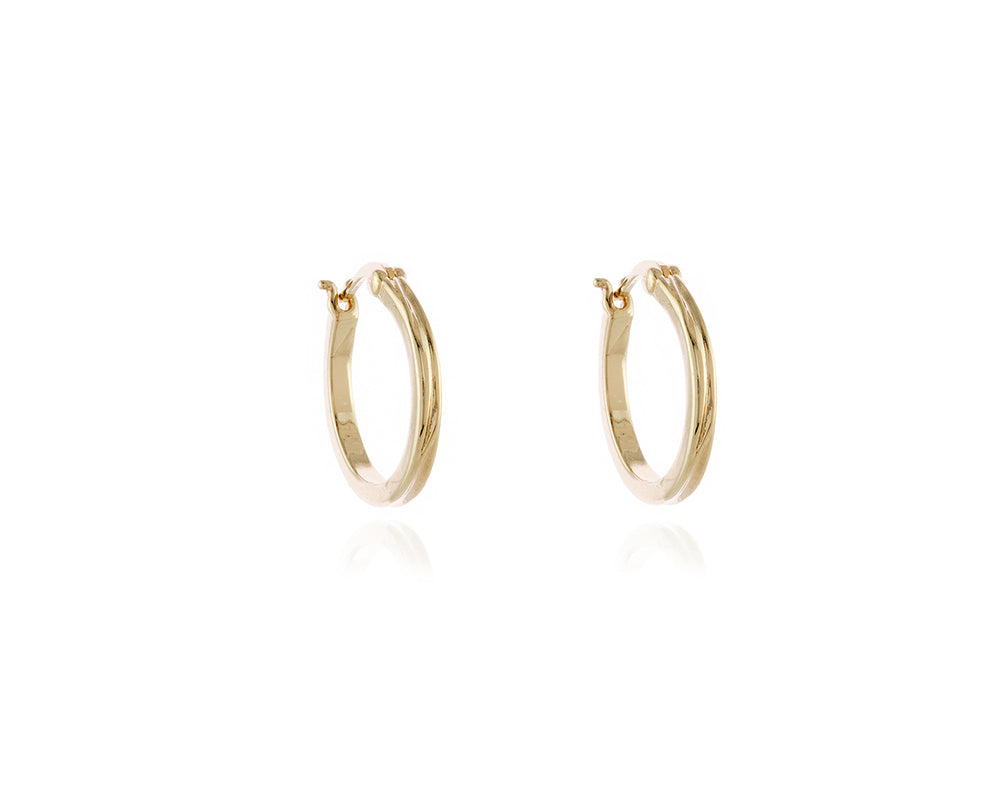 Cachet London Keely 12mm Gold Earrings