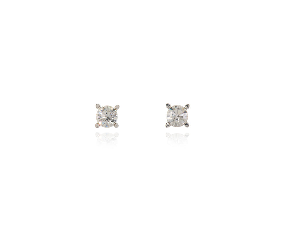 Cachet London Laine 6mm Silver Earrings