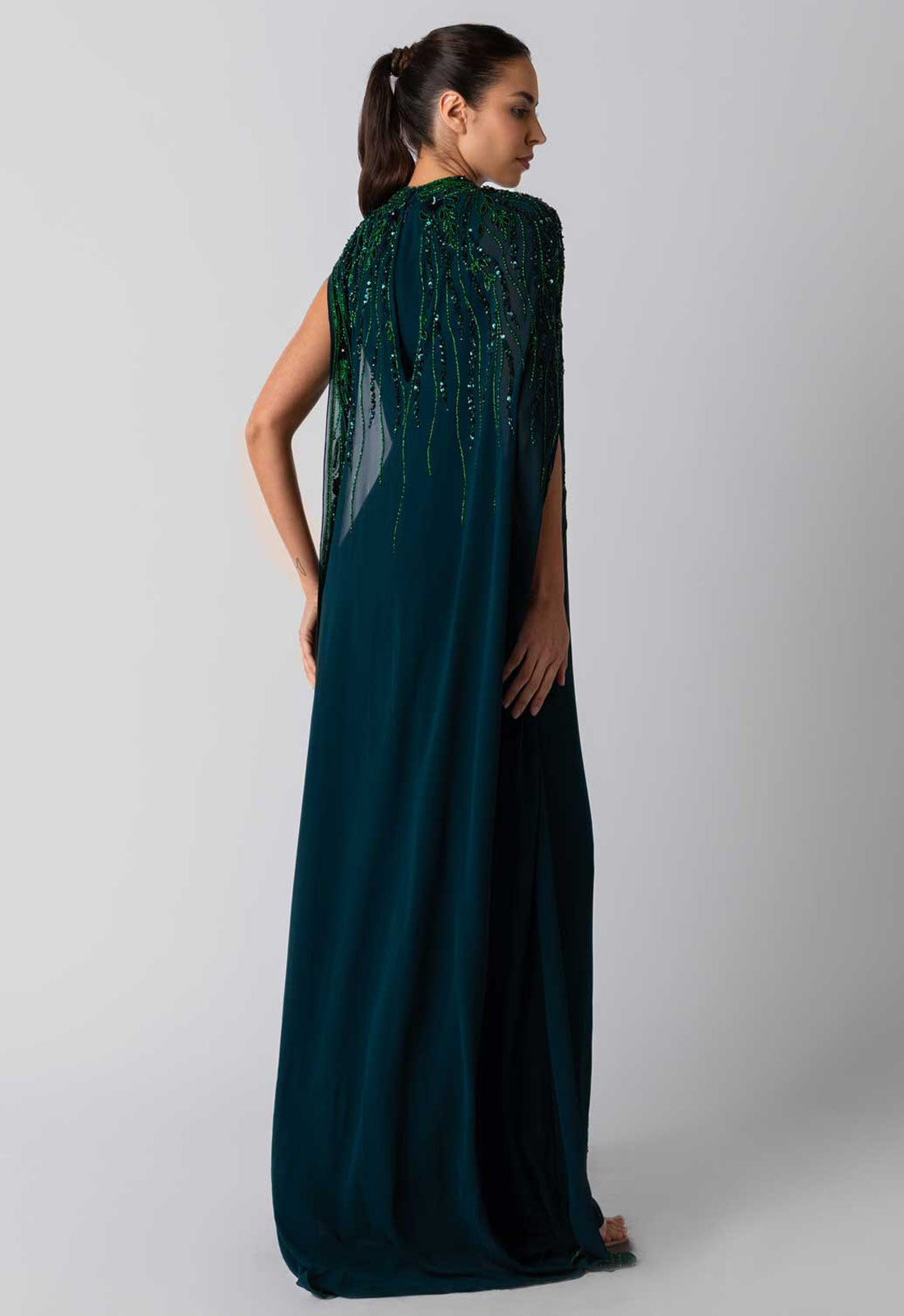 Raishma Couture Green Lara Maxi Dress