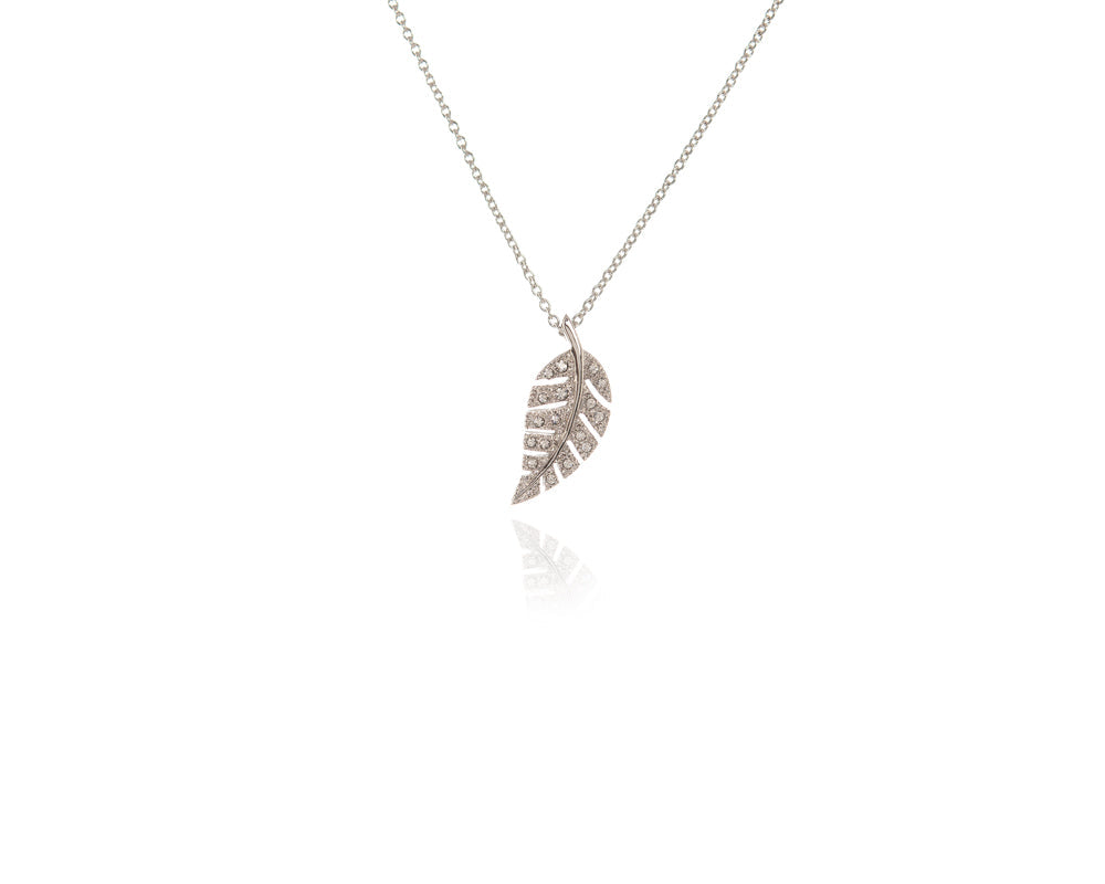 Cachet London Leafy Silver Pendant