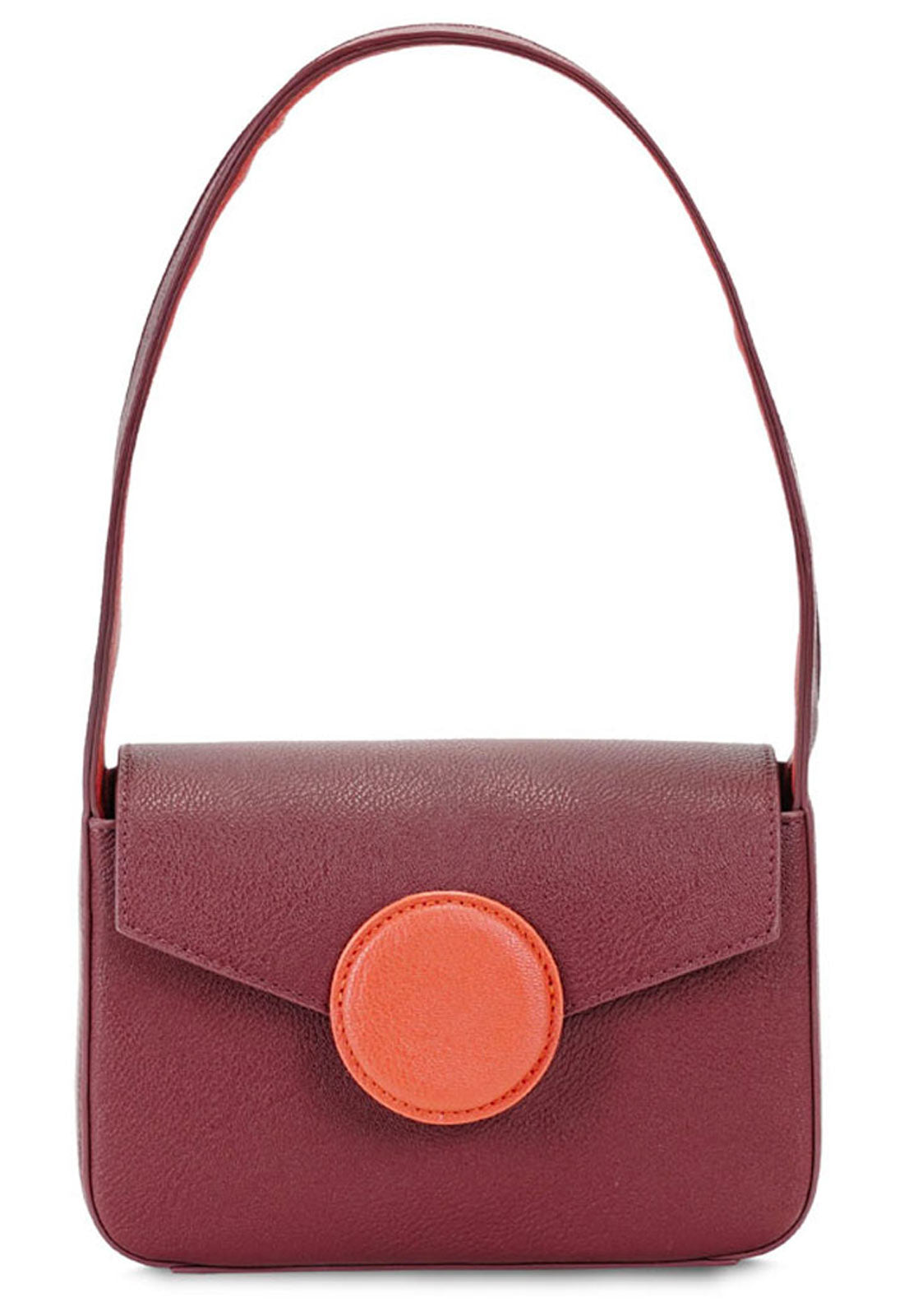 Campo Marzio Vera Baguette Bag - Red Wine