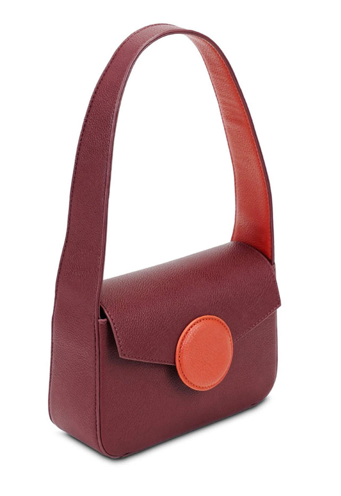 Campo Marzio Vera Baguette Bag - Red Wine