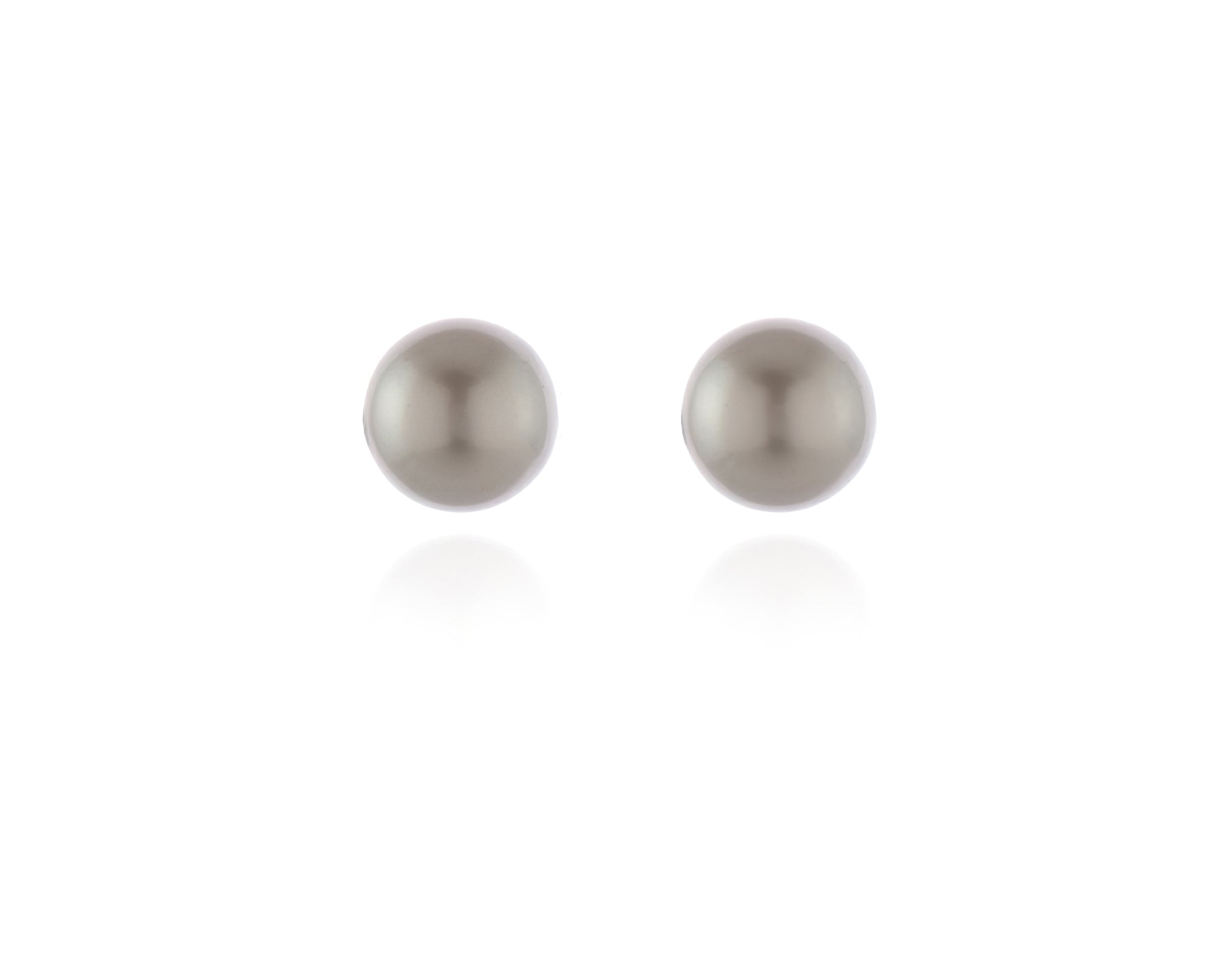 Cachet London Mac 8 Platinum Pearl Earrings