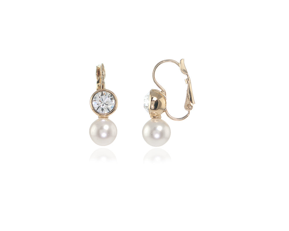 Cachet London Mimi Gold Lever Back Earrings