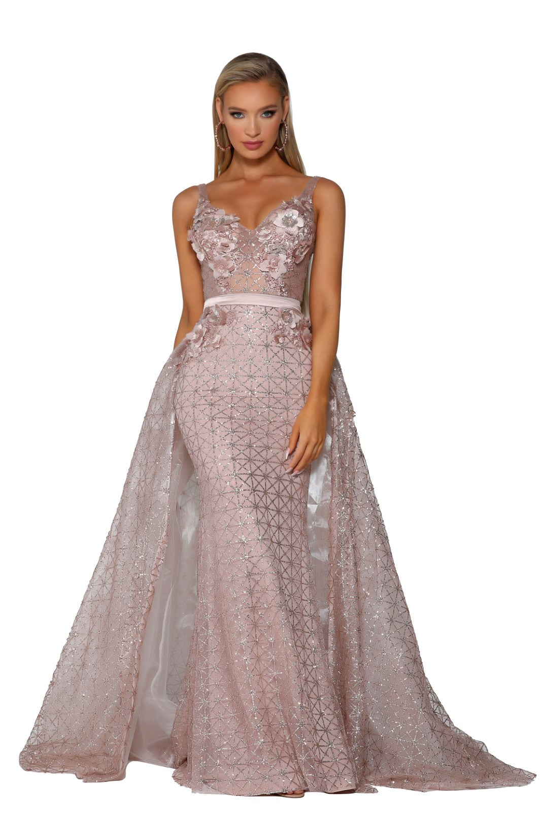 Portia & Scarlett Blush Cinderella Gown PS6008S