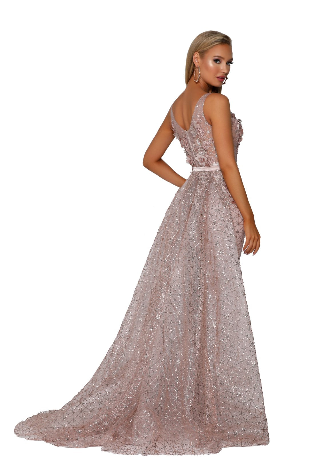 Portia & Scarlett Blush Cinderella Gown PS6008S