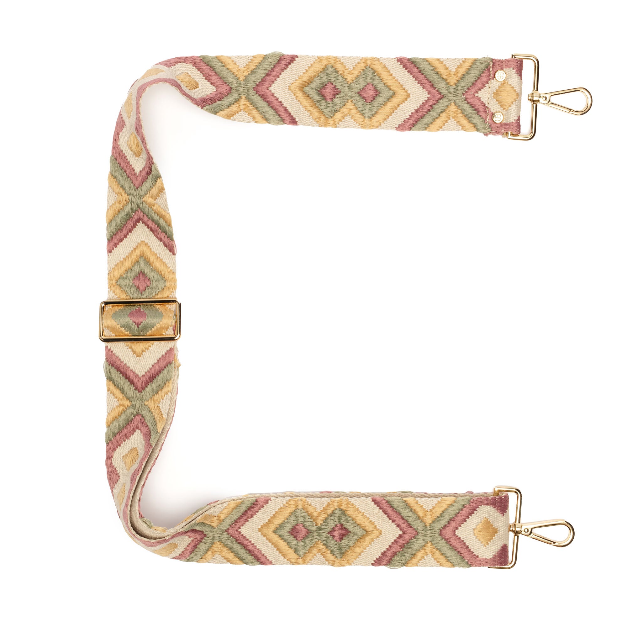 Elie Beaumont Crossbody Strap - Pastel Weave