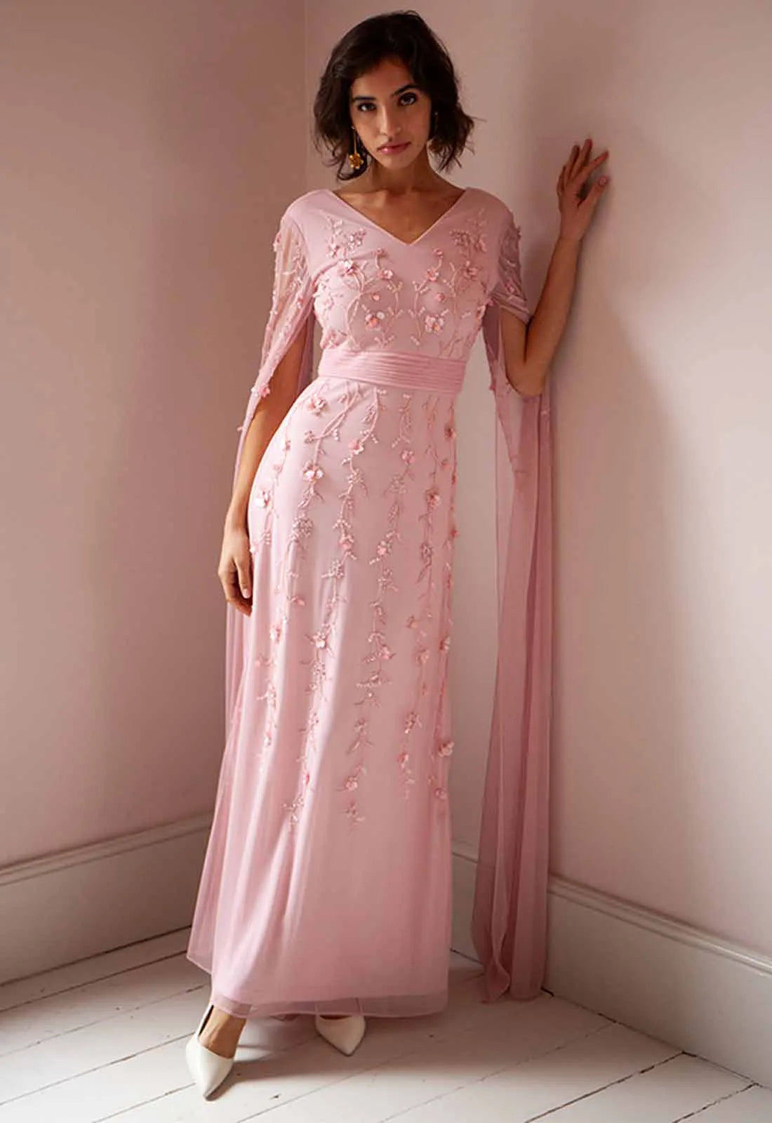 Raishma Couture Pink Betsy Gown