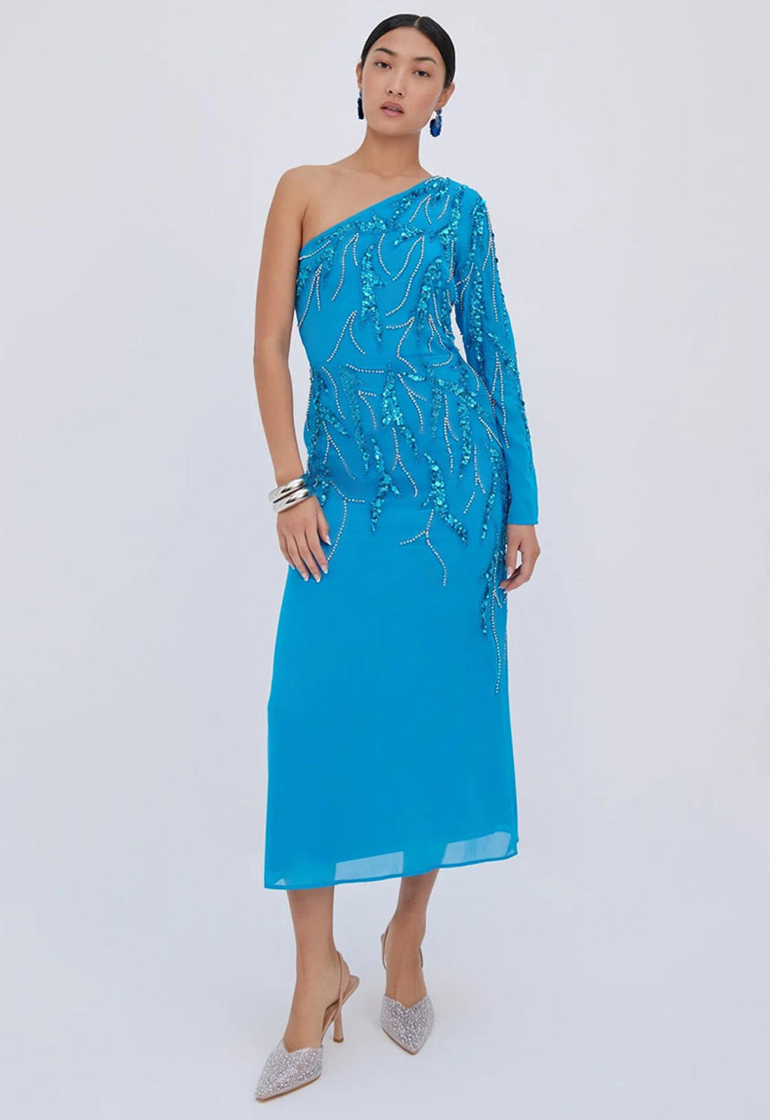 Raishma Couture Blue Elara Blue Dress