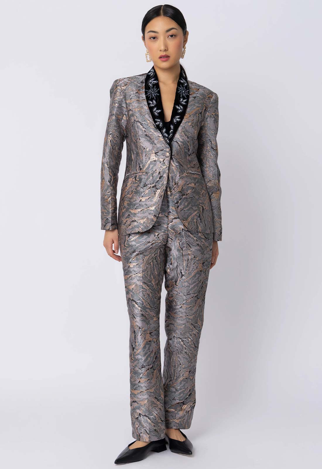 Raishma Couture Grey Flavia Jacket