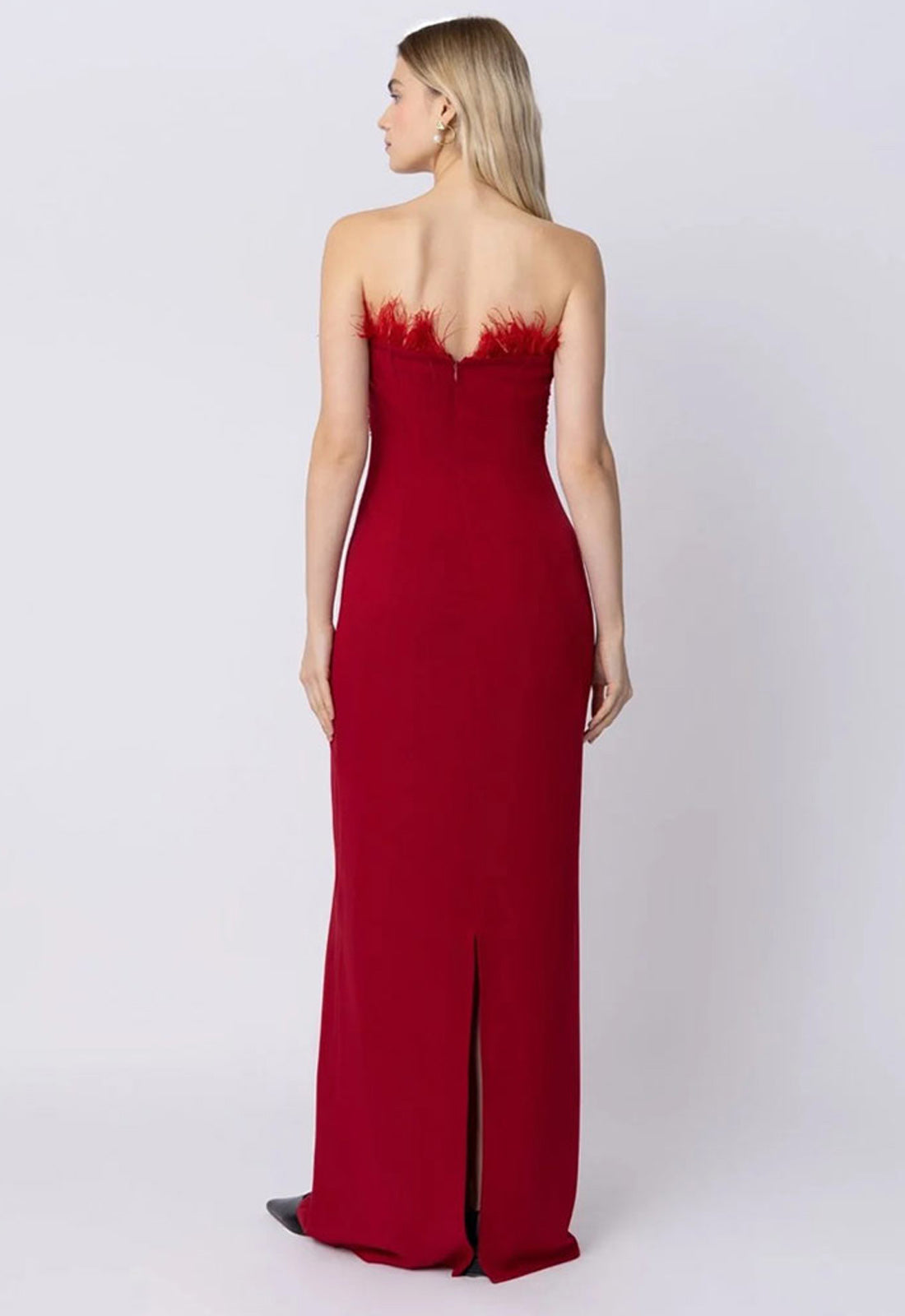 Raishma Couture Red Rosa Gown