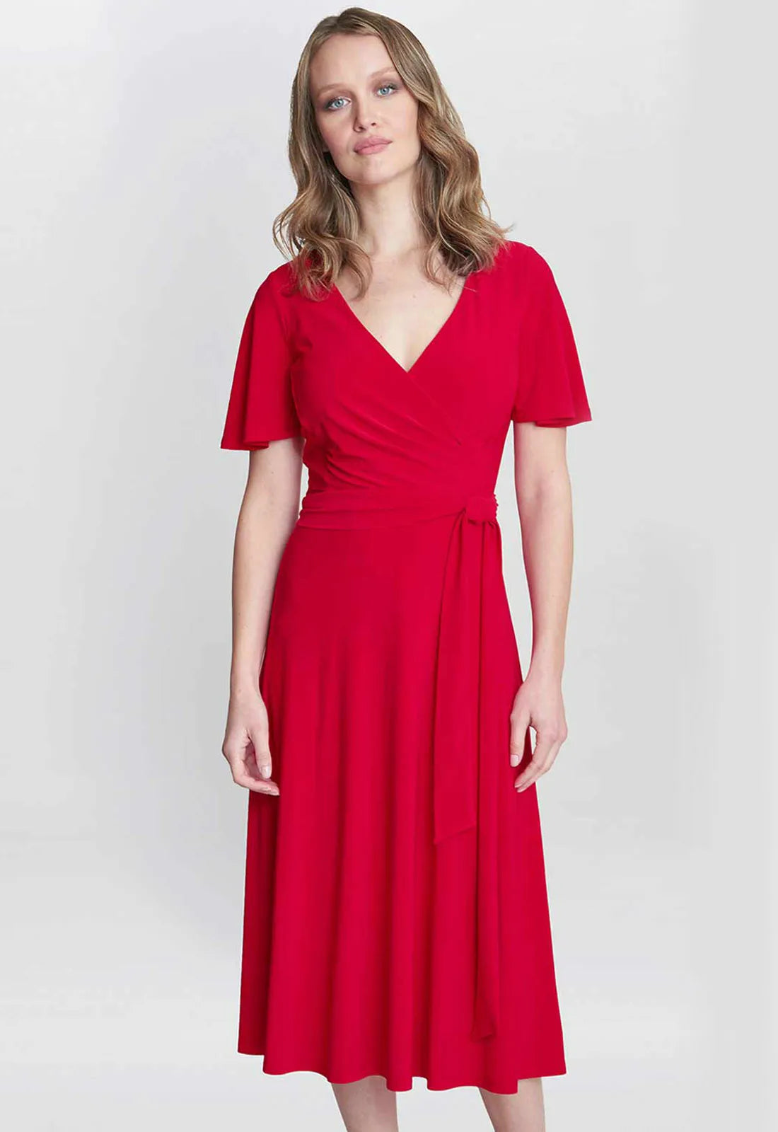 Gina Bacconi Red Donna Cocktail Dress