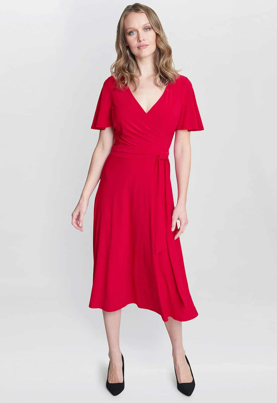 Gina Bacconi Red Donna Cocktail Dress