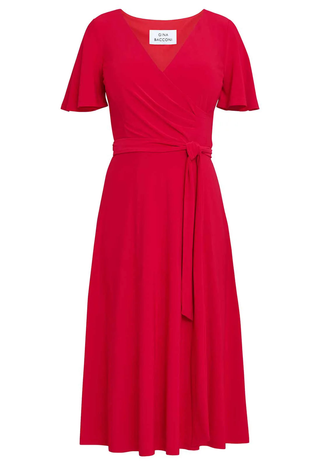 Gina Bacconi Red Donna Cocktail Dress