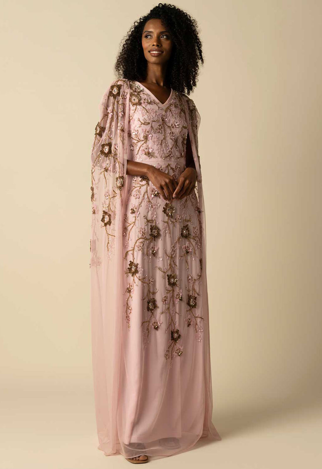 Raishma Couture Pink Sarah-Jane Maxi Dress