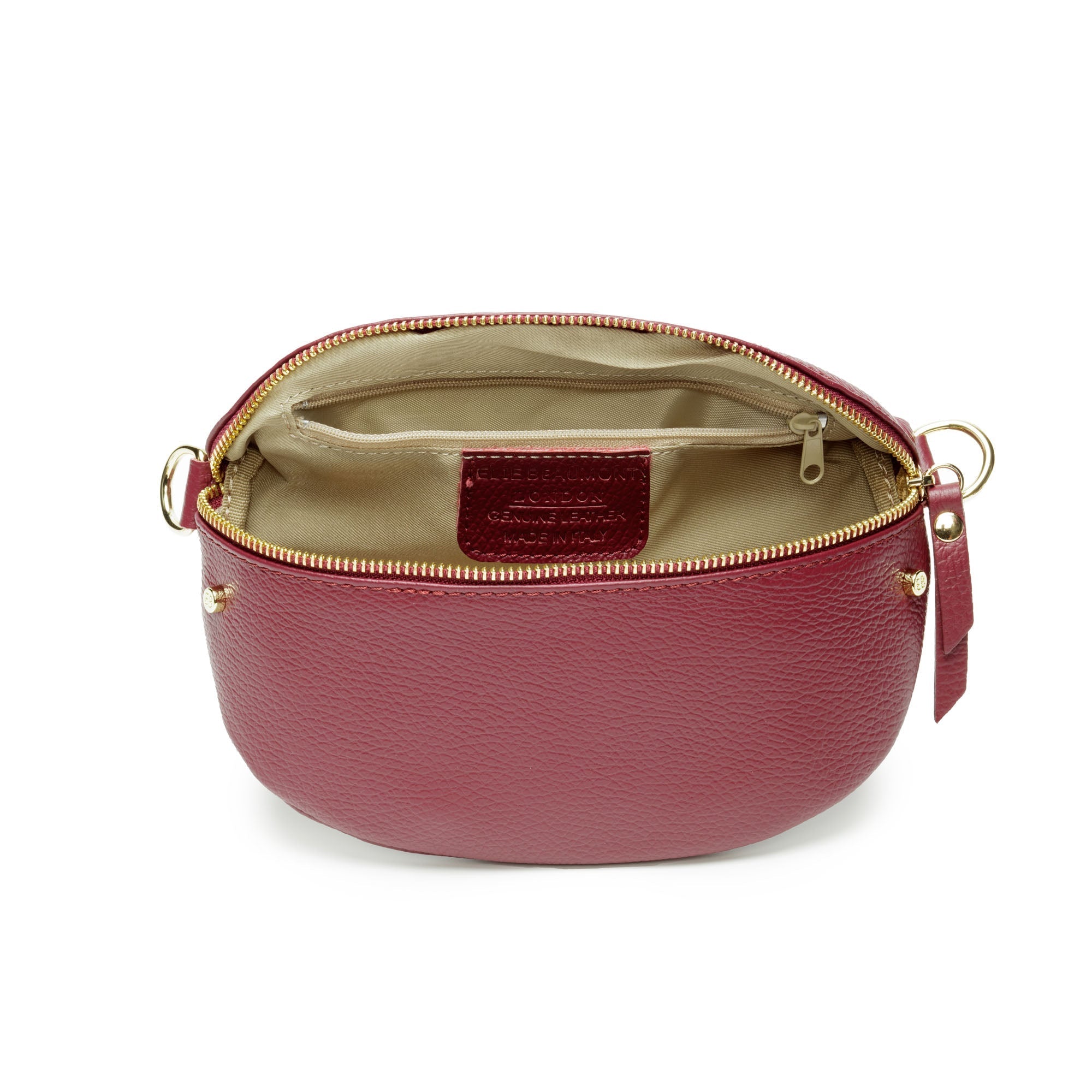 Elie Beaumont Sling Bag - Wine