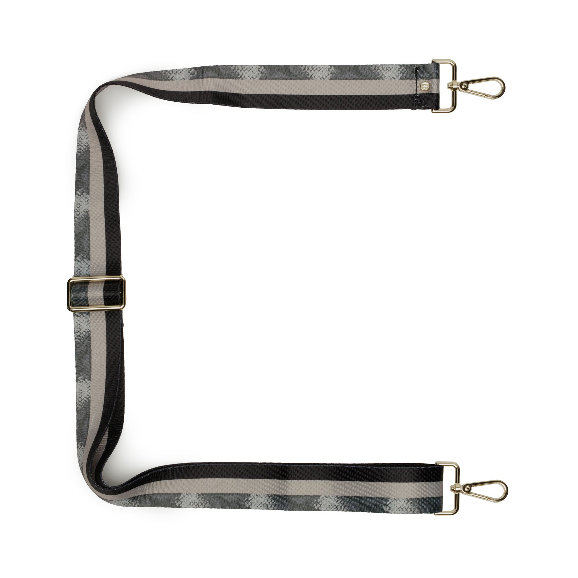 Elie Beaumont Crossbody strap - Python stripe