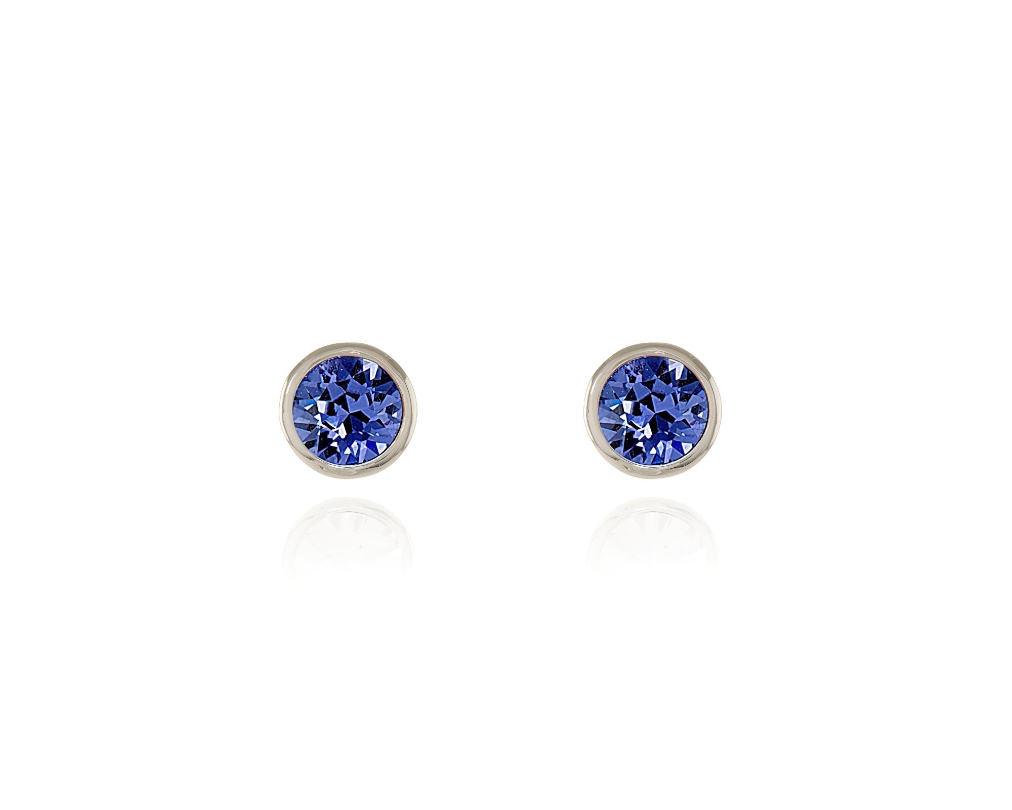 Cachet London Thisbe Silver Tanzanite Earrings