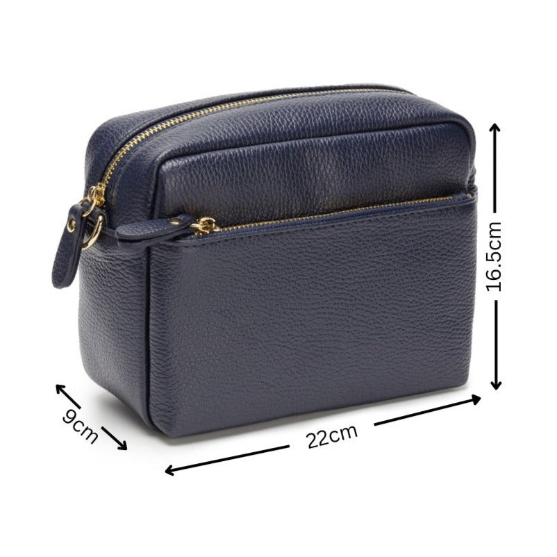 Elie Beaumont Crossbody Town Bag Navy