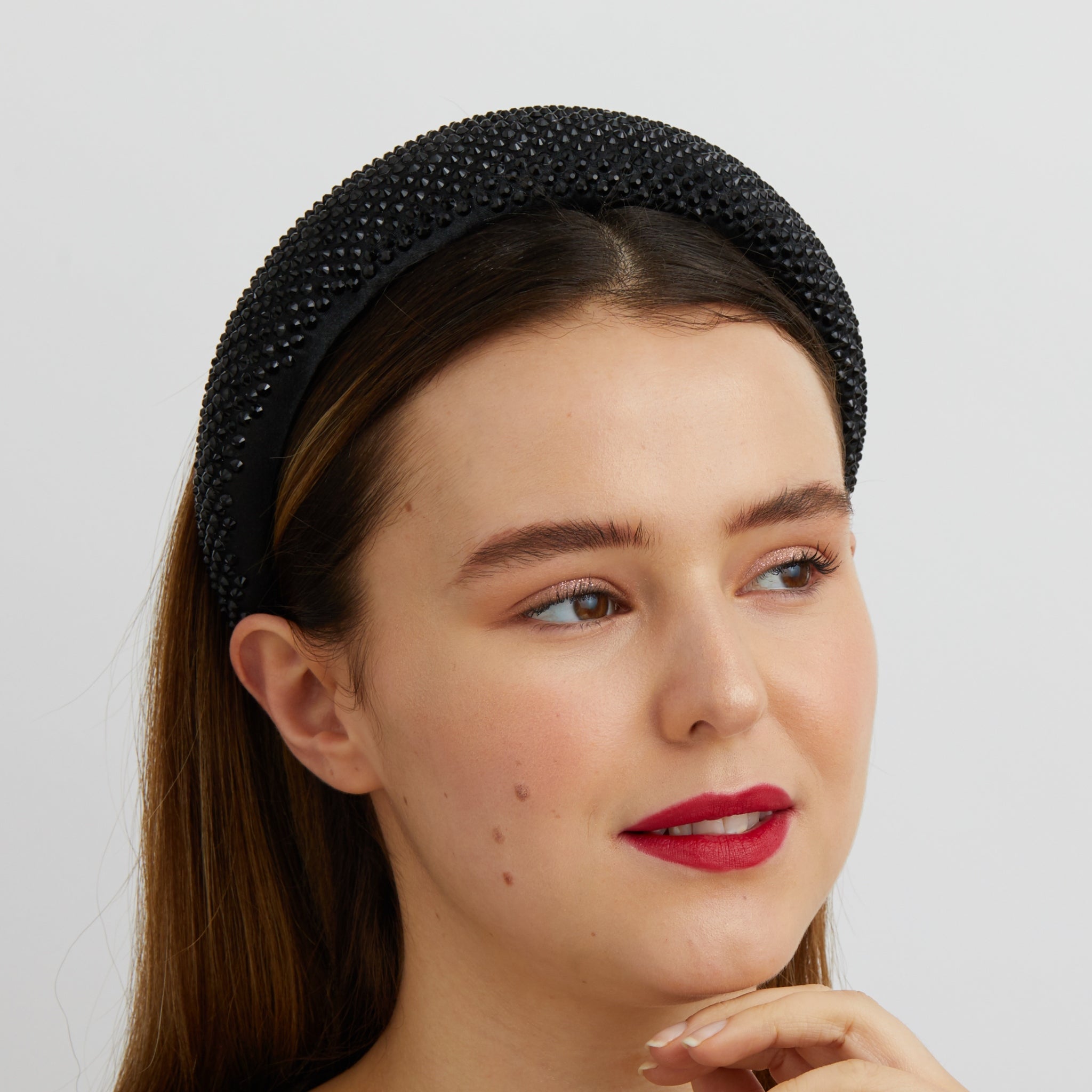 QueenMee Padded Headband  with Sparkles - As Seen on ITV's This Morning