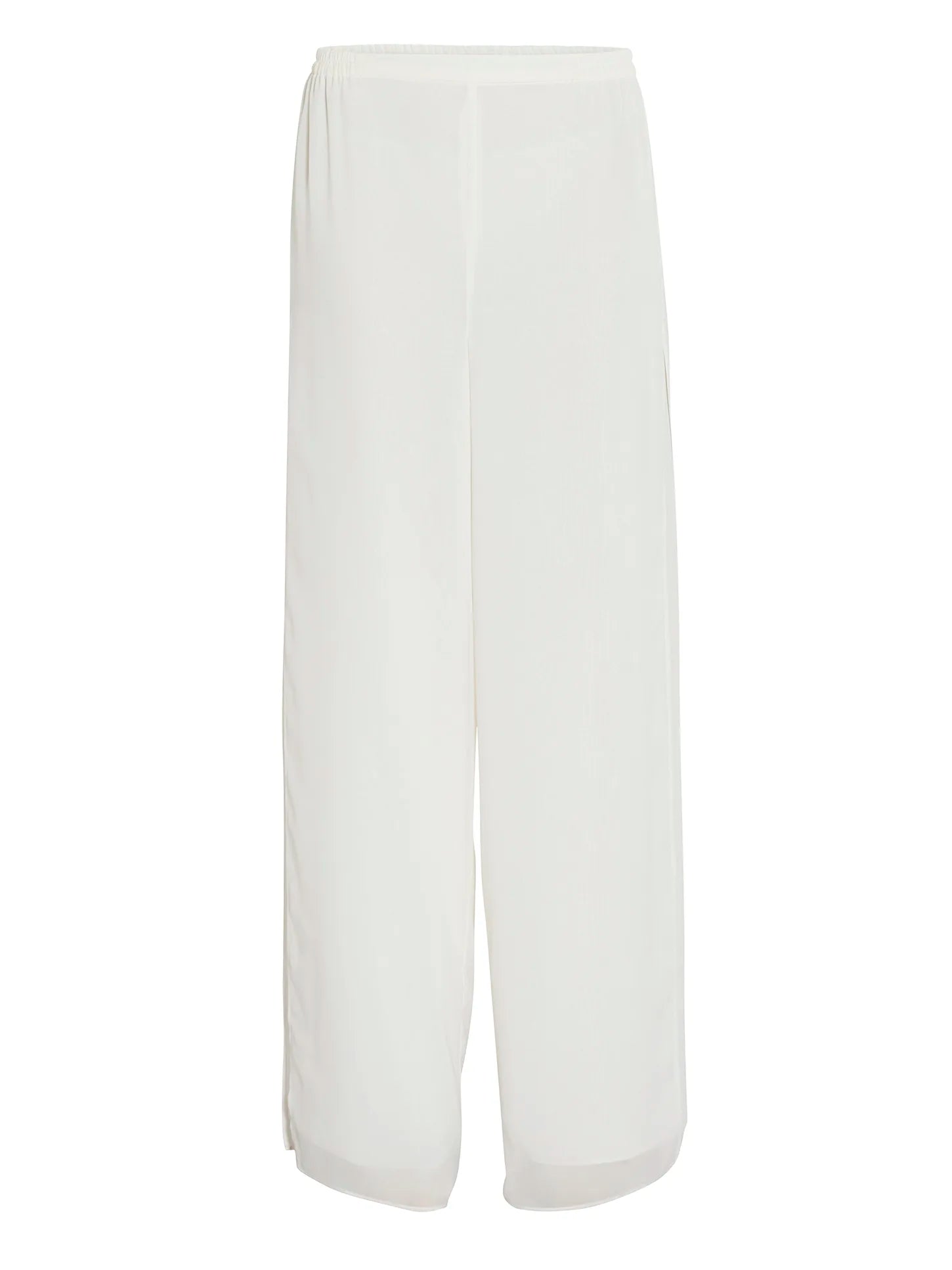 Gina Bacconi Chiffon Layered Trouser With Slits