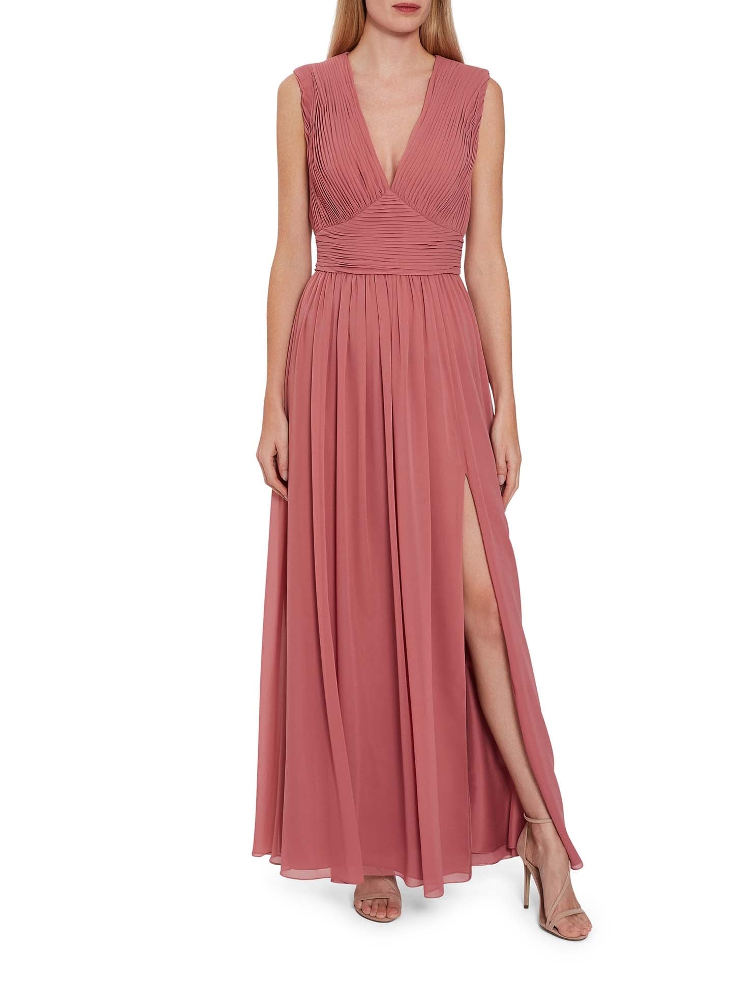 Gina Bacconi Saina Chiffon Maxi Dress