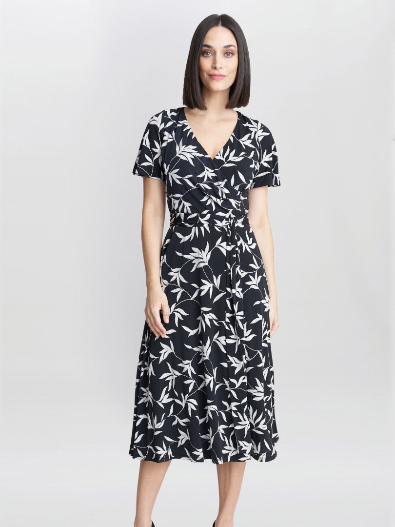 Gina Bacconi Emma Fit And Flare Dress