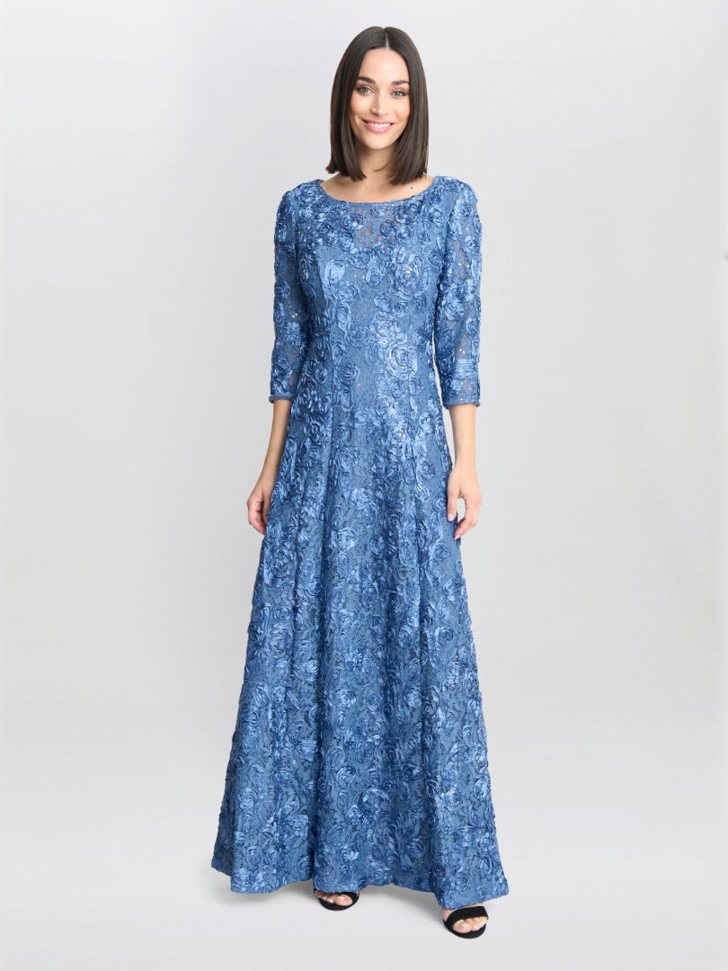 Gina Bacconi Blue Susanna Formal Gown