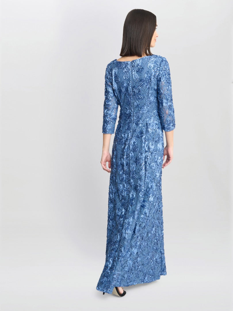 Gina Bacconi Blue Susanna Formal Gown