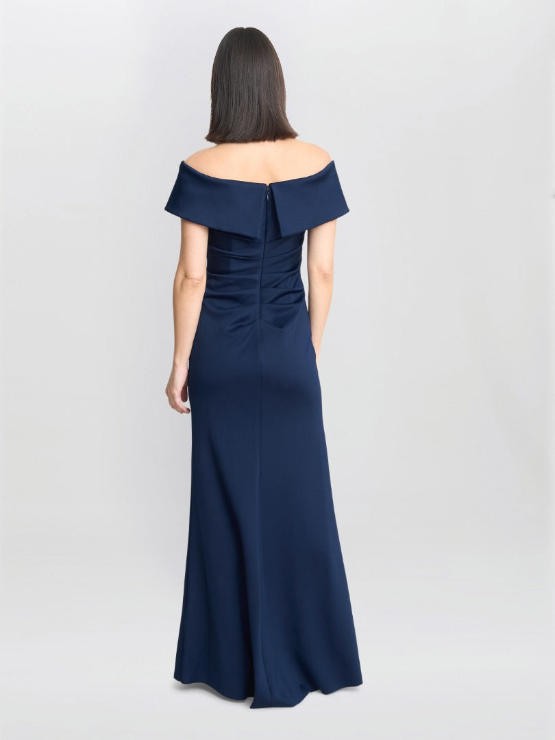 Gina Bacconi Carla Off The Shoulder Maxi Dress